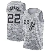 San Antonio Spurs Malaki Branham 2018/19 Jersey - Earned Edition - Youth Swingman White