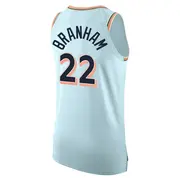 San Antonio Spurs Malaki Branham 2024/25 City Edition Jersey - Men's Authentic Light Blue